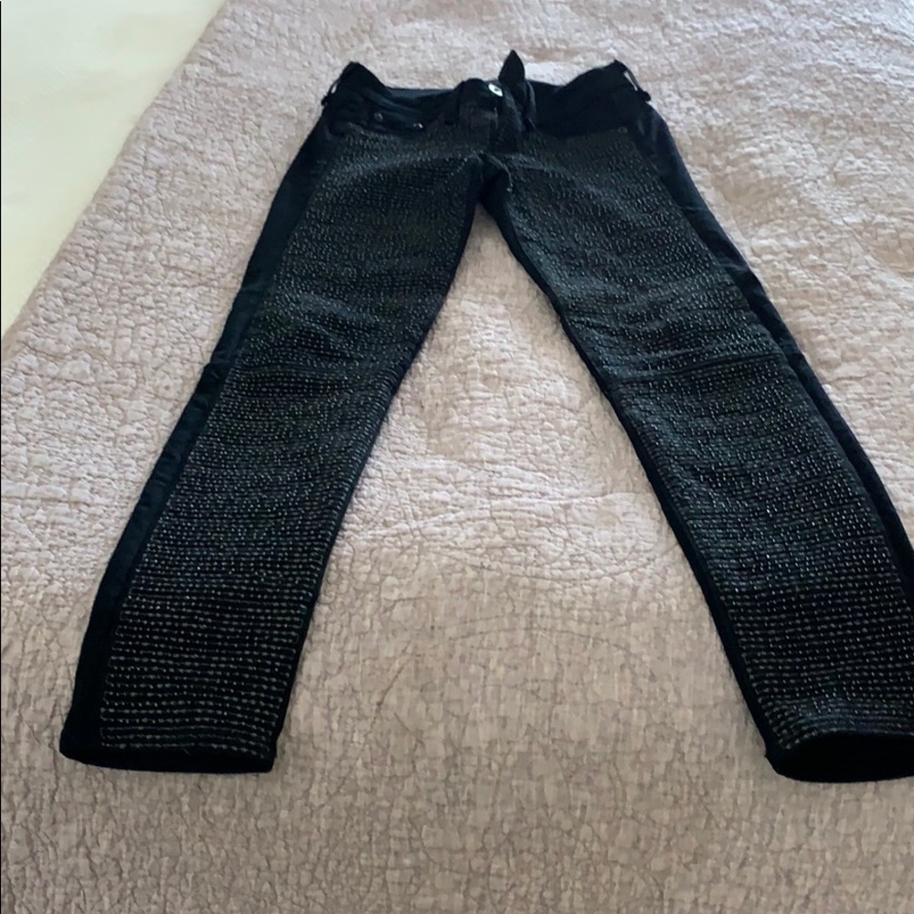 Rag bone beaded jeans!